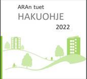 ARAn tuet hakuohje 2022